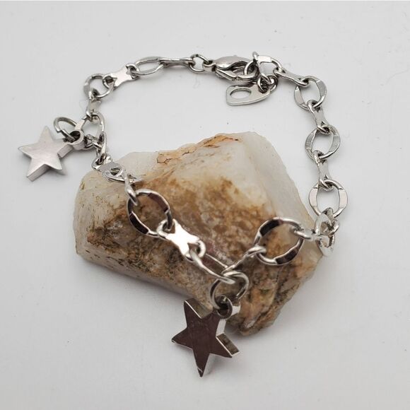 Silver galaxy star‎ bracelet charm jewelry - Picture 2 of 2